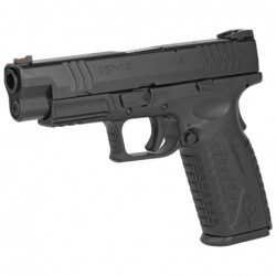 View 3 - Springfield XDM, Full Size Pistol, 10MM, 4.5" Barrel, Polymer Frame, Black Finish, Fiber Optic Front and Low Profile Combat Rea