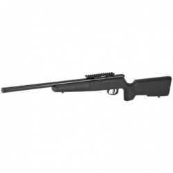 View 3 - Savage Rascal Target, Bolt Action, 22LR, 16.125" Threaded Barrel, Black Precision Hardwood Stock, Single Shot, AccuTrigger, Rig