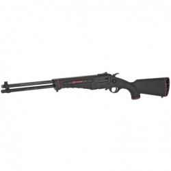 View 3 - Savage 42 Takedown Compact, Over/Under, 22LR, 410 Gauge, 20" Barrel, Black Finish, Synthetic Stock, Ambidextrous, 2Rd, Adjustab