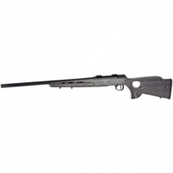 View 3 - Savage A17, Target Thumbhole, Semi-automatic, 17HMR, 22" Barrel, Black Finish, Laminate Thumbhole Stock, AccuTrigger, Right Han