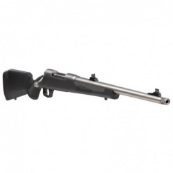 View 3 - Savage 110, Brush Hunter, Bolt, Long Action, 338 Winchester Magnum, 23" Threaded Barrel, Black Finish, Synthetic Stock, Right H