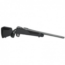 View 3 - Savage 110, Storm, Bolt, Short Action, 6.5 Creedmoor, 22" Stainless Barrel, Black Finish, Gray Synthetic Stock, Right Hand, 1 M