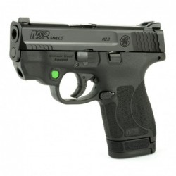 View 3 - Smith & Wesson Shield M2.0, Semi-automatic, Striker Fired, Compact, 9MM, 3.1", Polymer, Black, 7Rd & 8Rd, 2 Mags, Crimson Trace