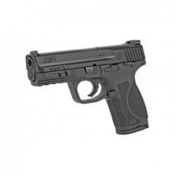 View 3 - Smith & Wesson M&P 2.0, Striker Fired, Compact Frame, 9MM, 4" Barrel, Polymer Frame, Black Finish, 10Rd, 2 Magazines, Fixed Sig