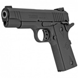 View 3 - Taurus 1911, Semi-automatic, Commander Size, 9MM, 4.25" Barrel, Steel Frame, Black Finish, 9Rd, Novak 1-191101COM-9MM