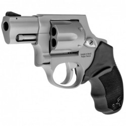 View 3 - Taurus 856CH, Revolver, 38 Special, 2" Barrel, Steel Frame, Stainless Finish, Rubber Grips, Fixed Sights, Concealed Hammer, 6Rd