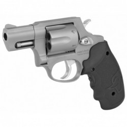 View 3 - Taurus 856VL, Revolver, 38 Special, 2" Barrel, Steel Frame, Stainless Finish, Viridian Red Laser Grip, Fixed Sights, 6Rd 2-8560