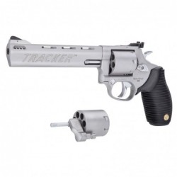 View 4 - Taurus 692, Revolver, Medium Frame, 357Mag/38Spl/9MM, 6.5" Barrel, Steel Frame, Stainless Finish, Rubber Grips, 7Rd 2-692069