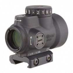 View 3 - Trijicon MRO Green Dot, 1X25mm, 2MOA Dot, Low Mount, Matte Finish MRO-C-2200029