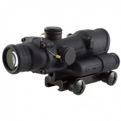 View 3 - Trijicon ACOG Rifle Scope, 4X32 LED, Red Crosshair .223 Ballistic Reticle, Includes TA51 Flat Top Adapter, Matte Finish TA02