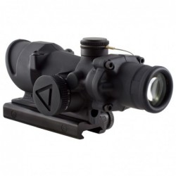 View 4 - Trijicon ACOG Rifle Scope, 4X32 LED, Red Crosshair .223 Ballistic Reticle, Includes TA51 Flat Top Adapter, Matte Finish TA02