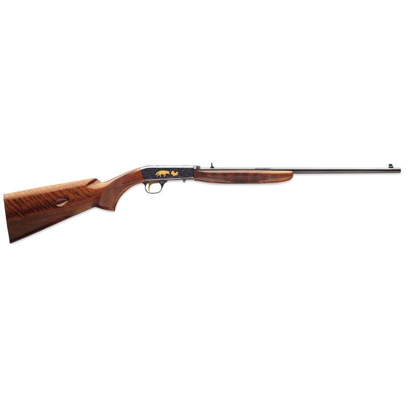 Browning Semi-Auto 22, Grade VI, Grayed Reciever, Semi-automatic, 22LR, 19.375" Barrel, Blued Finish, Walnut Stock, 10Rd 021003