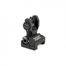 View 3 - Troy BattleSight, Rear Folding Sight, Di-Optic Aperture, Picatinny, Black Finish SSIG-DOA-RFBT-00