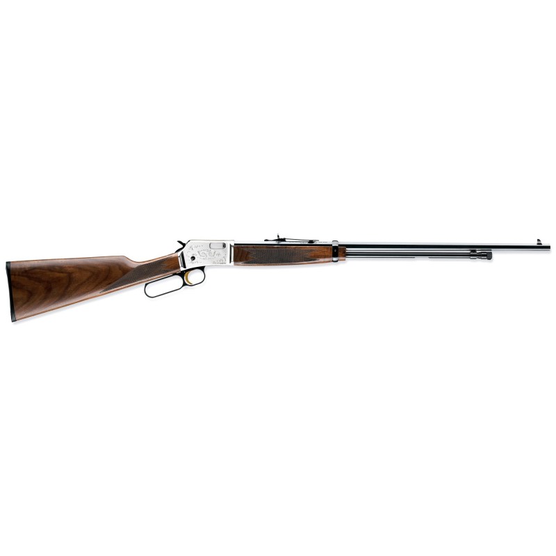 Browning BL-22 FLD, Grade II, Lever Action, 22LR, 20" Octagon Barrel, Blued Finish,, Satin Nickel Reciever, Black Walnut Stock,