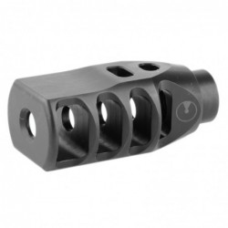 View 3 - Ultradyne USA PEGASUS Brake, 762NATO/308 Winchester, Fits AR-10s with 5/8X24 Threads, Black, 4.6 oz., 416 Stainless Steel, Incl