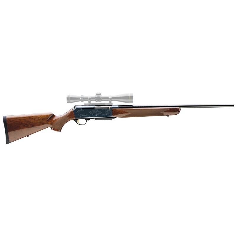 Browning Bar, Mark II Safari, Semi-automatic, 308 Win, 22" Barrel, Blued Finish, Walnut Stock, 4Rd 031001218