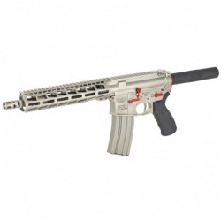 View 3 - WMD Guns NiB-X AR-15 Pistol, Semi-automatic Pistol, 223 Rem/556NATO, 10.5" Barrel, 1:7 Twist, Aluminum Frame, Nickel Boron Fini