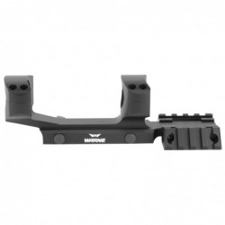 View 3 - Warne Scope Mounts RAMP Rapid Acquisition Multi-Sight Platform, 1 Piece Base, For AR-15, 1", Matte Finish RAMP1