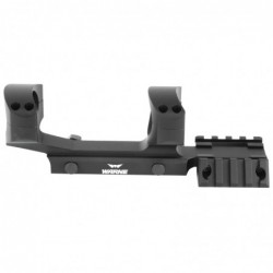 View 3 - Warne Scope Mounts RAMP Rapid Acquisition Multi-Sight Platform, 1 Piece Base, For AR-15, 30mm, Matte Finish RAMP30