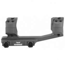 View 3 - Warne Scope Mounts Generation 2 Mount, 30mm, Fits AR Rifles, Extended Skeletonized, Grey Finish XSKEL30TG