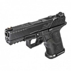 View 3 - ZEV Technologies O.Z-9 Compact, Semi-automatic Pistol, 9MM, 4" Match Grade Barrel, Steel Frame, Polymer Grip, Custom Black Slid