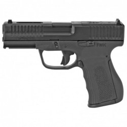 FMK Firearms Elite Pro, Striker Fired, Compact, 9MM, 4" Barrel, Polymer Frame, Optic Ready Slide, Black Finish, Burris Fastfire