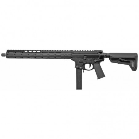 Noveske Gen 4, Semi-automatic, AR, 9MM, 16", Black Finish, SL-K Stock, 32Rd, NSR-15 MLOK Handguard, Geissele Airborne Charging