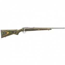 Ruger 77/17, Bolt Action, 17 Hornet, 18.5", Stainless Threaded Barrel, Green Mountain Laminate Stock, Right Hand, Scope Rings I