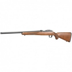 View 2 - Ruger 77/22, Bolt Action, 22 Hornet, 20", Blued Threaded Barrel, Walnut Stock, Right Hand, Scope Rings Included, 6Rd 07225