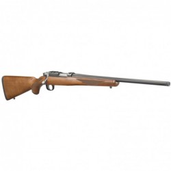 View 3 - Ruger 77/22, Bolt Action, 22 Hornet, 20", Blued Threaded Barrel, Walnut Stock, Right Hand, Scope Rings Included, 6Rd 07225