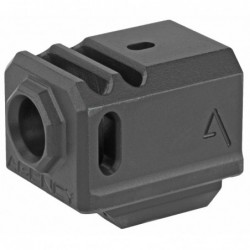 Agency Arms Gen3 Compensator, Features two chamber design-2 vertical ports and 2 side venting ports, Front sight hole, Two set