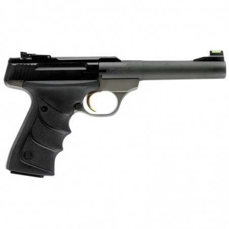 Browning Buck Mark, Practical, Semi-Automatic, 22LR, 5.5", Aluminum Frame, Black Finish, URX Grip, 10Rd, Fiber Optic Front Sigh