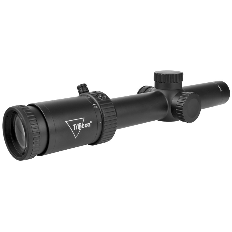 Trijicon Credo HX 1-6x24 First Focal Plane Riflescope with Red MOA Segmented Circle