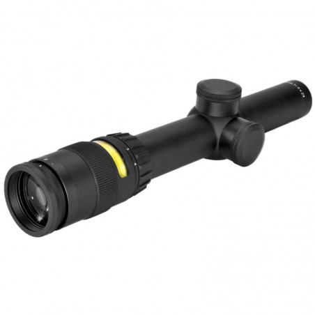 Trijicon AccuPoint 1-4x24 Riflescope Standard Duplex Crosshair with Amber Dot