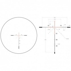 View 4 - Trijicon Credo HX 2.5-10x56 Second Focal Plane Riflescope with Red MOA Precision Hunter