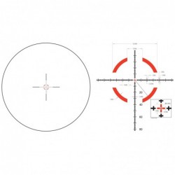 View 4 - Trijicon Credo HX 1-6x24 First Focal Plane Riflescope with Red MOA Segmented Circle