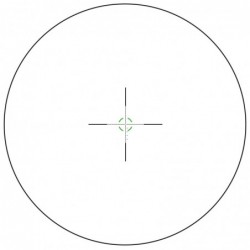 View 4 - Trijicon Credo HX 1-6x24 First Focal Plane Riflescope with Green MOA Segmented Circle