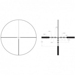 View 4 - Trijicon Huron 1-4x24 Riflescope BDC Hunter Holds