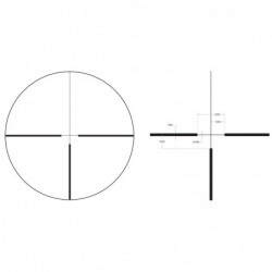 View 4 - Trijicon Huron 3-9x40 Riflescope German #4 Crosshair