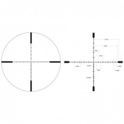 View 4 - Trijicon Tenmile 6-24x50 Second Focal Plane Riflescope with Red LED Dot