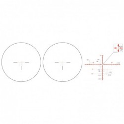 View 4 - Trijicon Tenmile HX 3-18x44 First Focal Plane Riflescope with MOA Precision Tree (Red/Green Illumination)