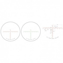 View 4 - Trijicon Tenmile HX 3-18x50 Second Focal Plane Riflescope with MRAD Center Dot (Red/Green Illumination)