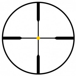 View 4 - Trijicon AccuPoint 1-4x24 Riflescope Standard Duplex Crosshair with Amber Dot