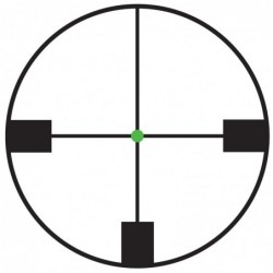 View 4 - Trijicon AccuPoint 1-6x24 Riflescope German #4 Crosshair with Green Dot