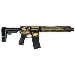 View 2 - Black Rain Ordnance SPEC15, Semi-automatic Pistol, 300 Blackout, 10.5" Barrel, Threaded, Aluminum Frame, Gadsden Flag Cerakote,