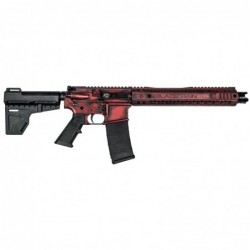 Black Rain Ordnance SPEC15, Semi-automatic Pistol, 223 Rem/556NATO, 10.5" Barrel, Aluminum Frame, Dead Red Finish, Shockwave Bl