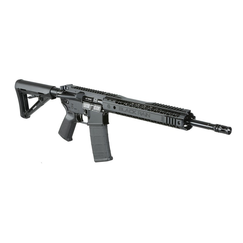 Black Rain Ordnance SPEC15, Semi-automatic Rifle, 223 Rem/556NATO, 16" M4 4150 Chromoly Barrel, Black Finish, A2 Grip, Ehanced