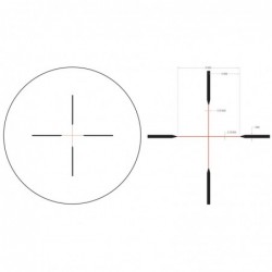 View 4 - Trijicon Credo HX 2.5-10x56 Second Focal Plane Riflescope with Red Standard Duplex