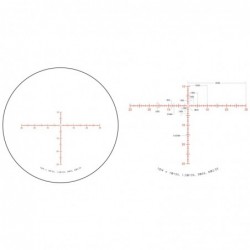 View 4 - Trijicon Credo HX 2.5-15x42 Second Focal Plane Riflescope with Red MOA Center Dot