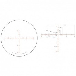 View 4 - Trijicon Tenmile HX 5-25x50 Second Focal Plane Riflescope with Red MOA Center Dot